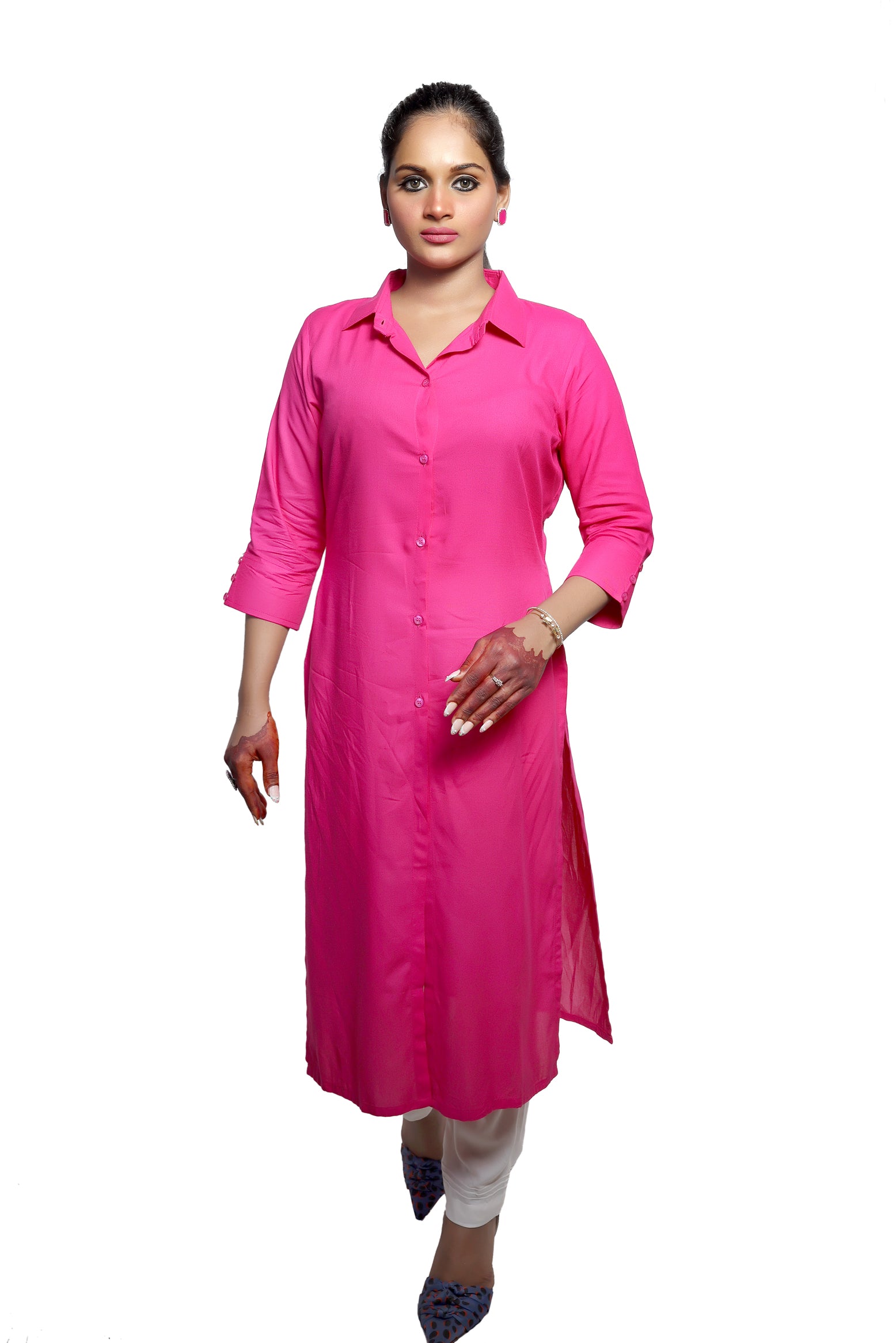 Rani Pink kurti