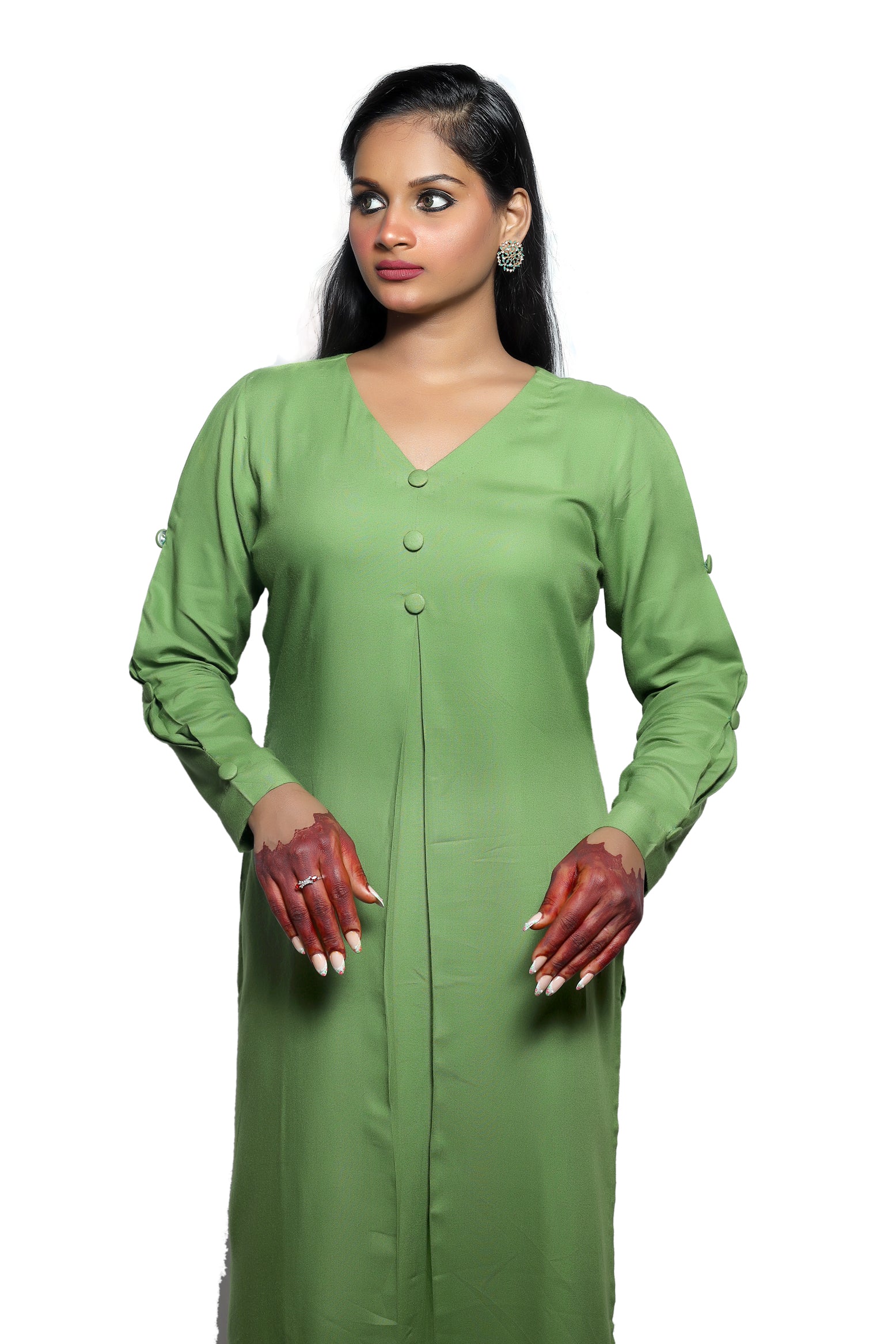 Pista Green Kurti