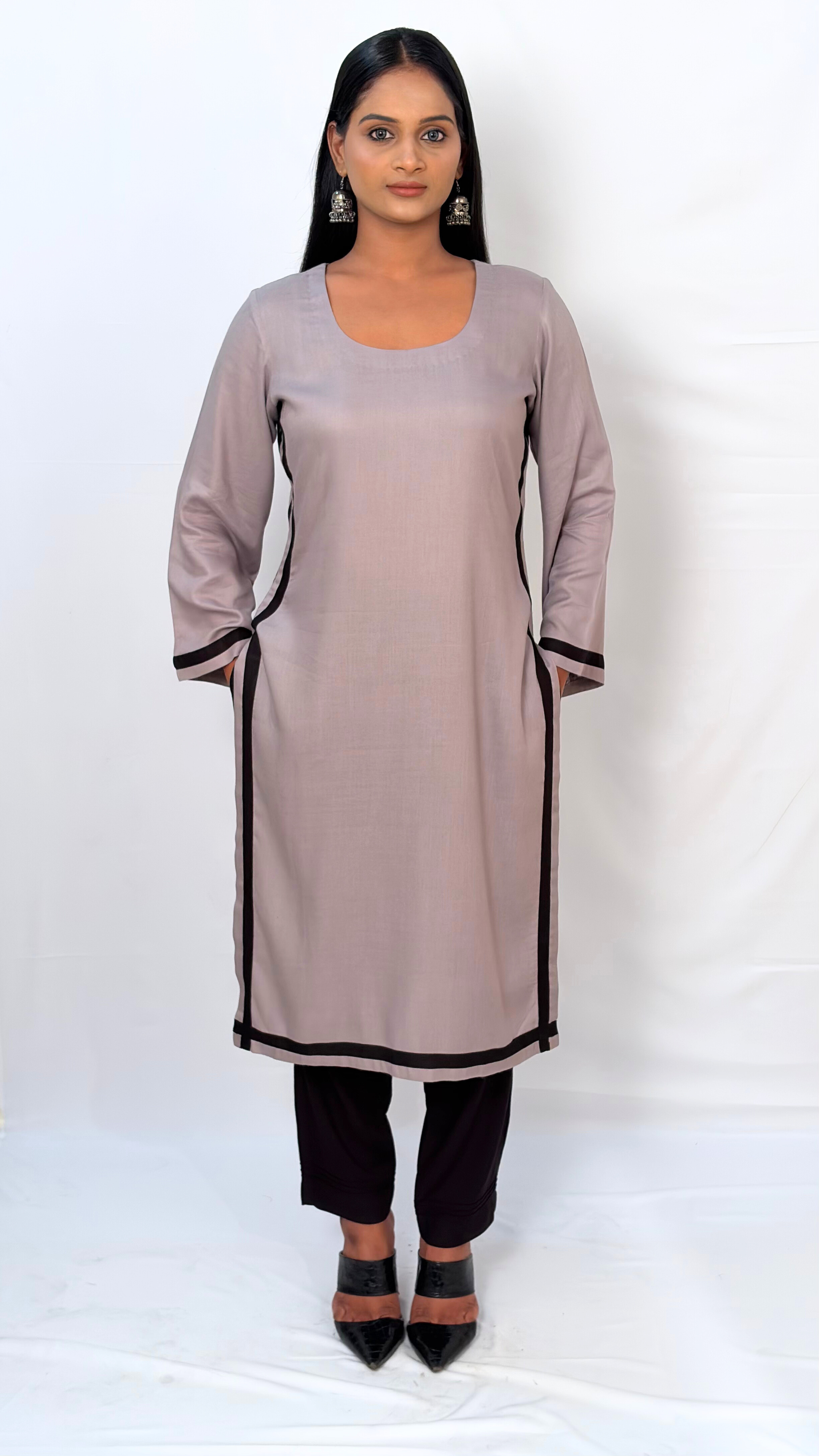 Grey Kurti