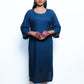 Dark Navy Blue Kurti