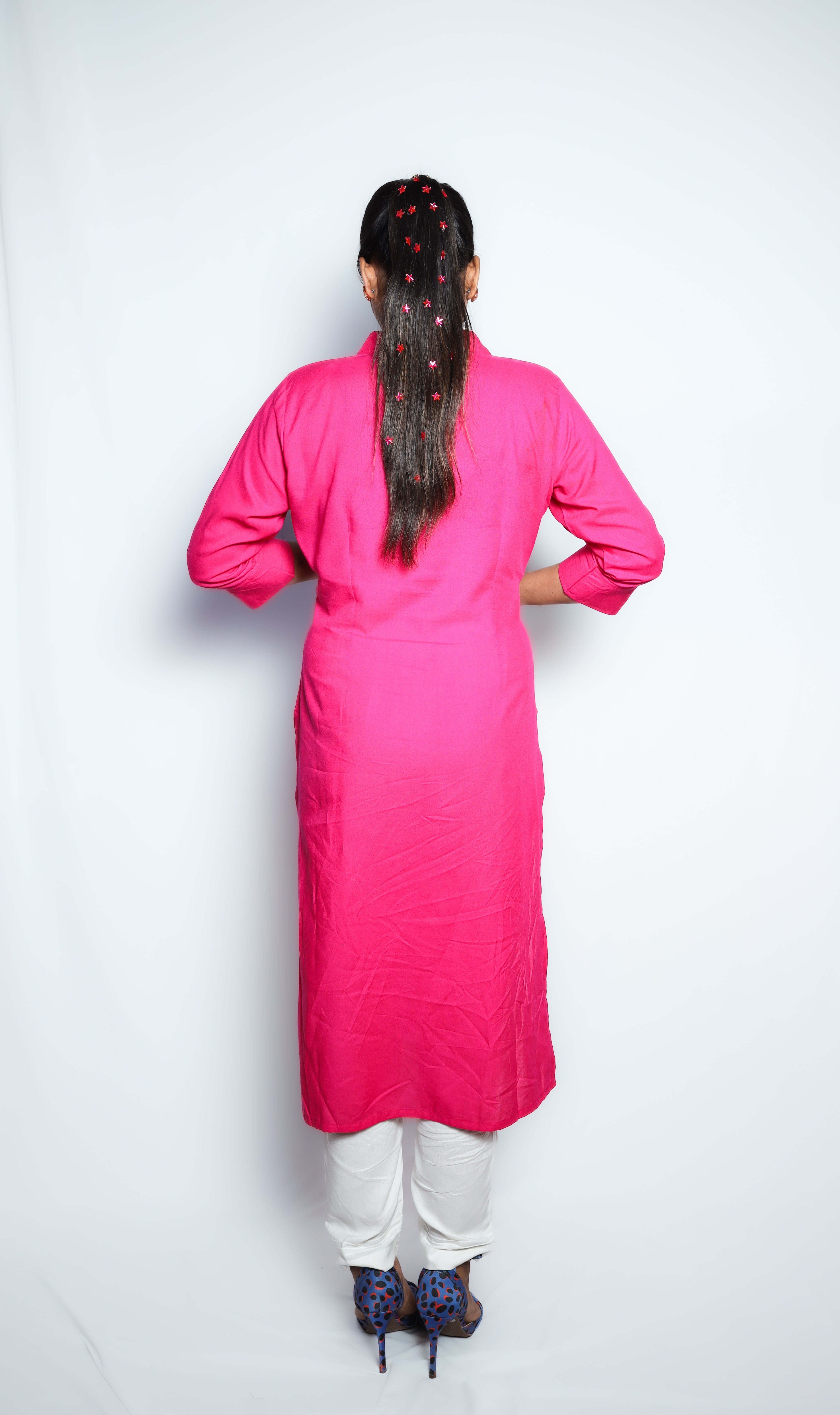 Rani Pink kurti