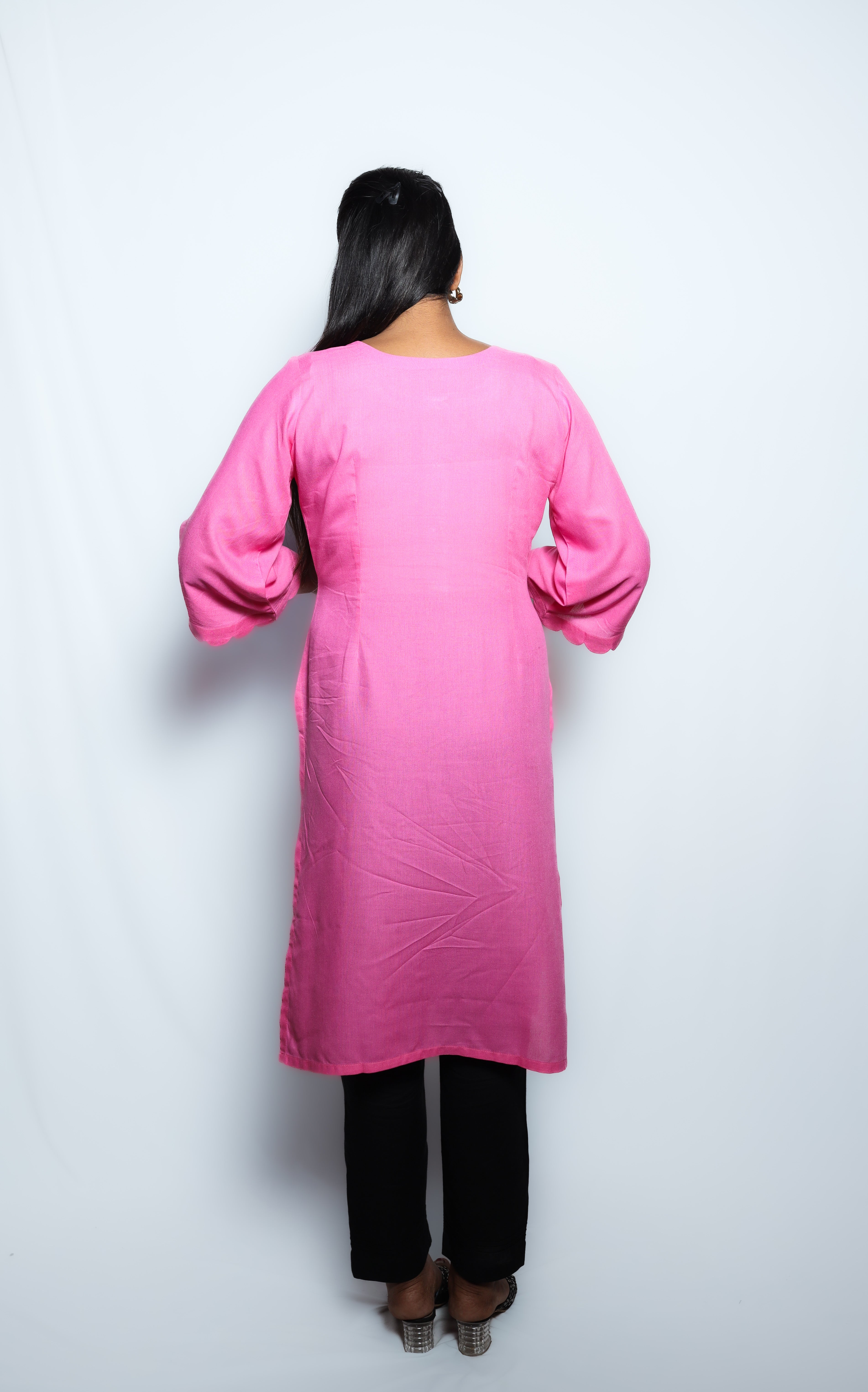 Baby Pink kurti