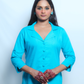 Aqua Blue Kurti