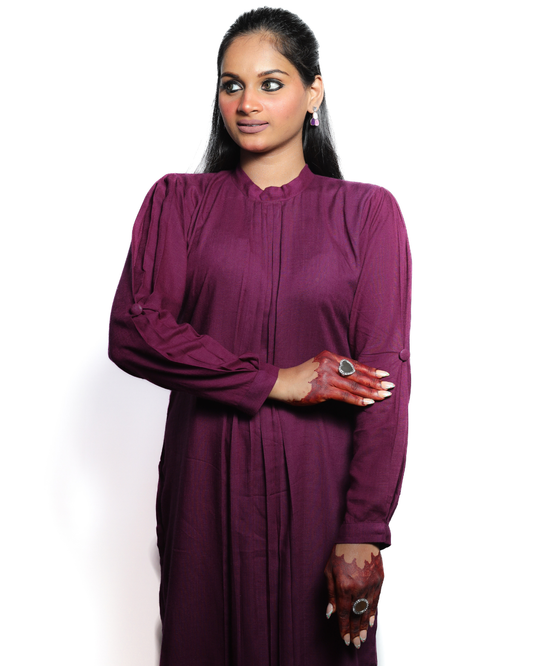 Dark purple Kurti
