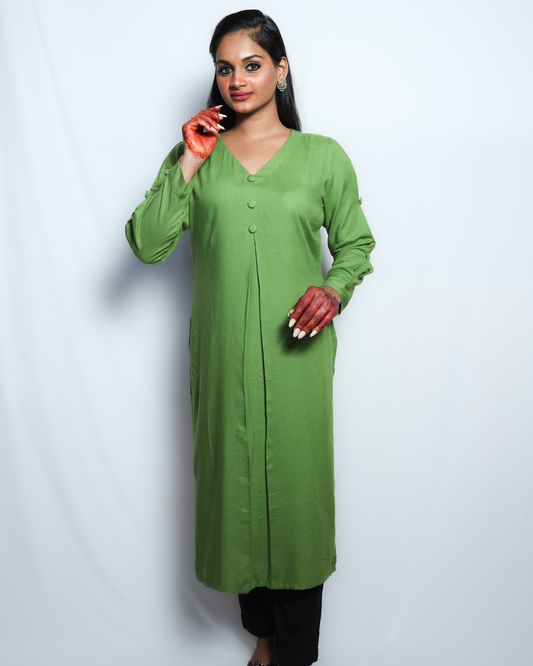 Pista Green Kurti