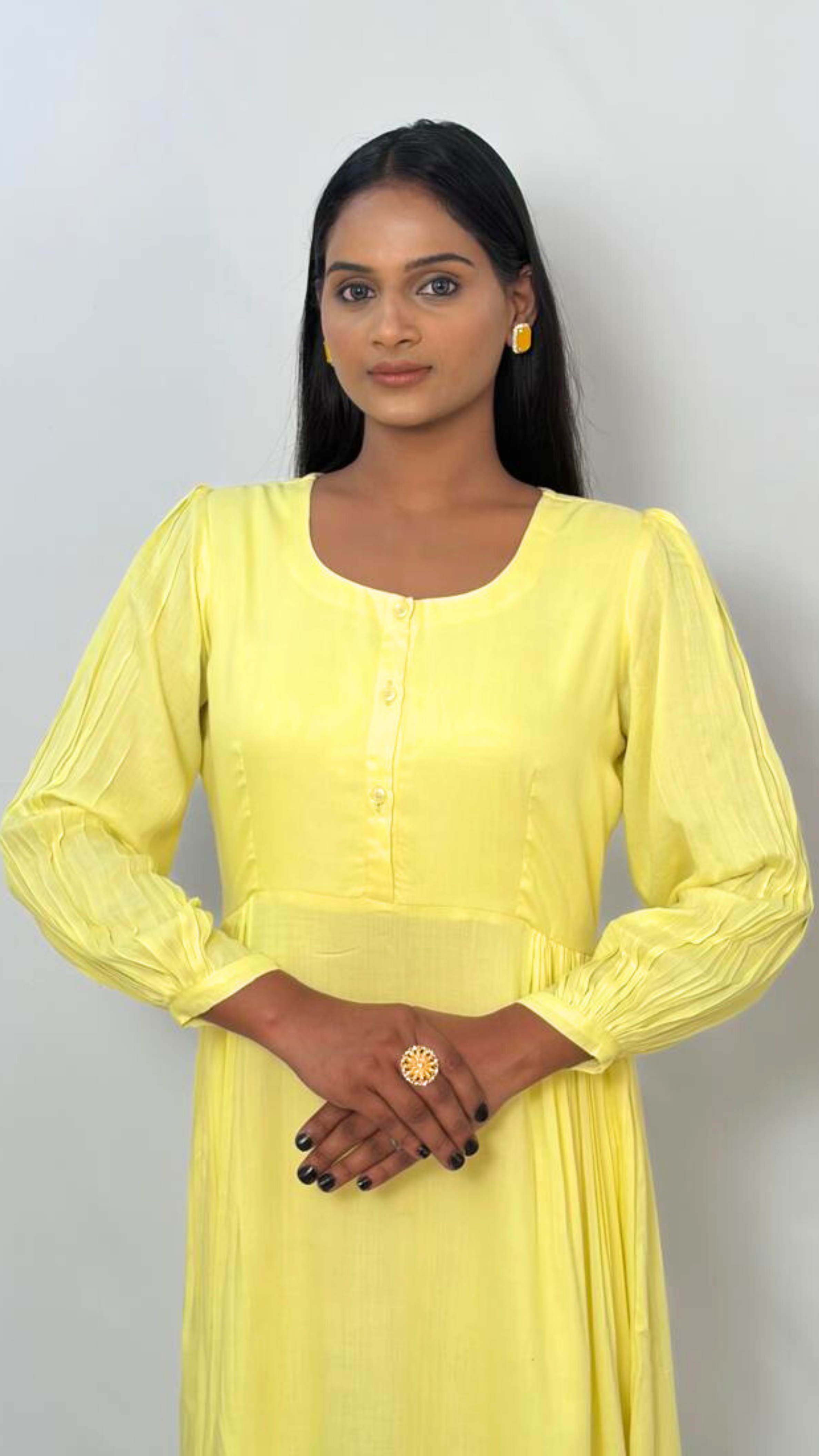 Light Yellow Frock